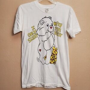 80s Care Bears‎ white tee